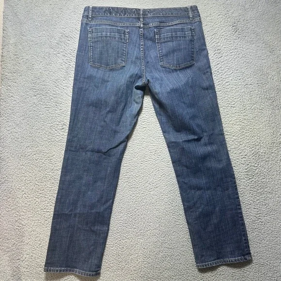 GAP Limited Edition Women's Jeans Medium Wash Straight Leg Size‎ 16 - Picture 2 of 11